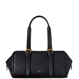 Mulberry Boston Black Heavy Grain